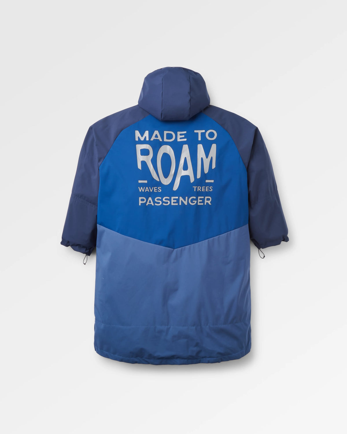 Riptide Packable Changing Robe - Rich Navy/Dark Denim - Flatlay