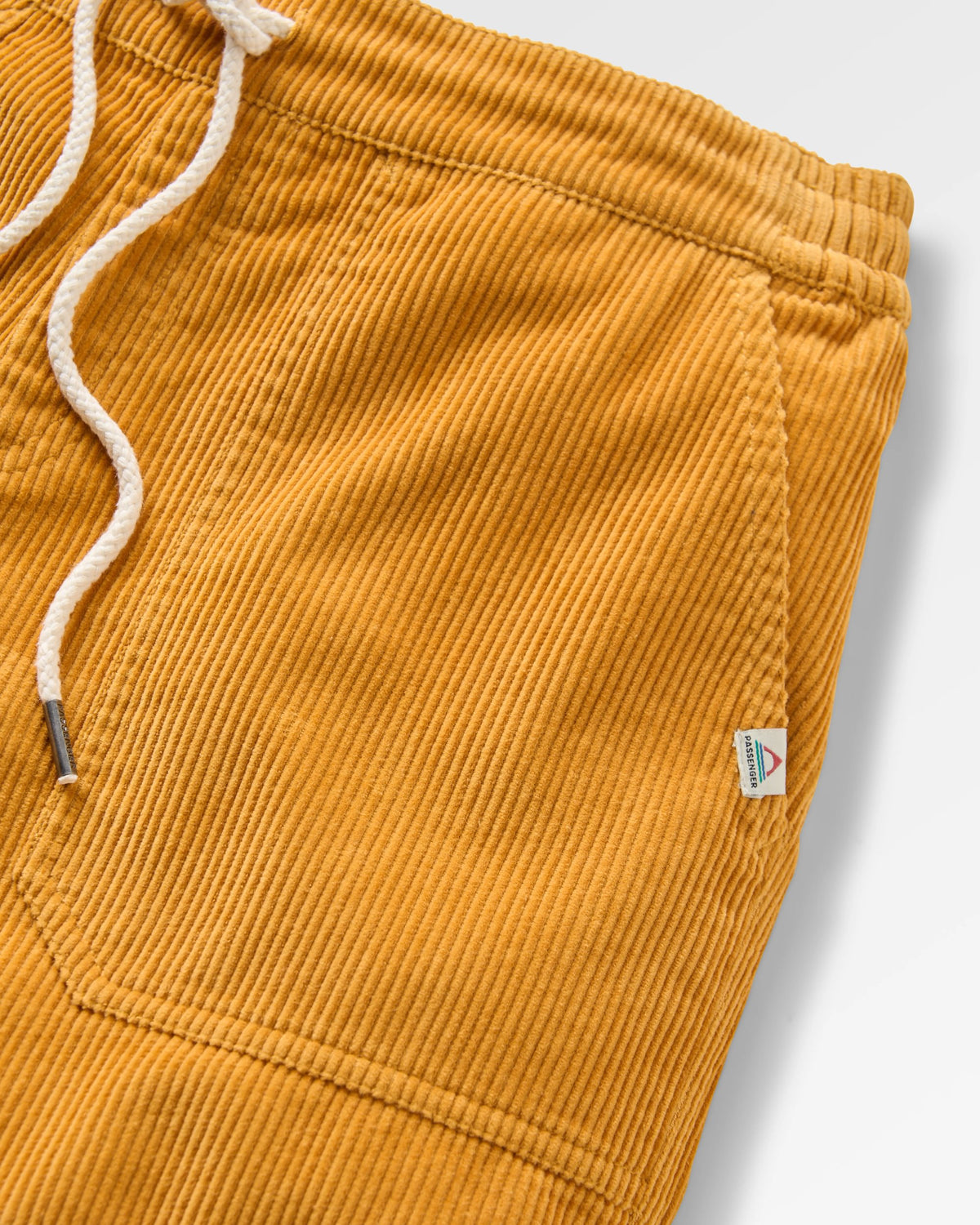 Avian Cord Short - Spruce Yellow - Flatlay