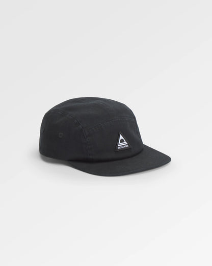 Fixie 5-Panel Cap - Faded Black - Flatlay