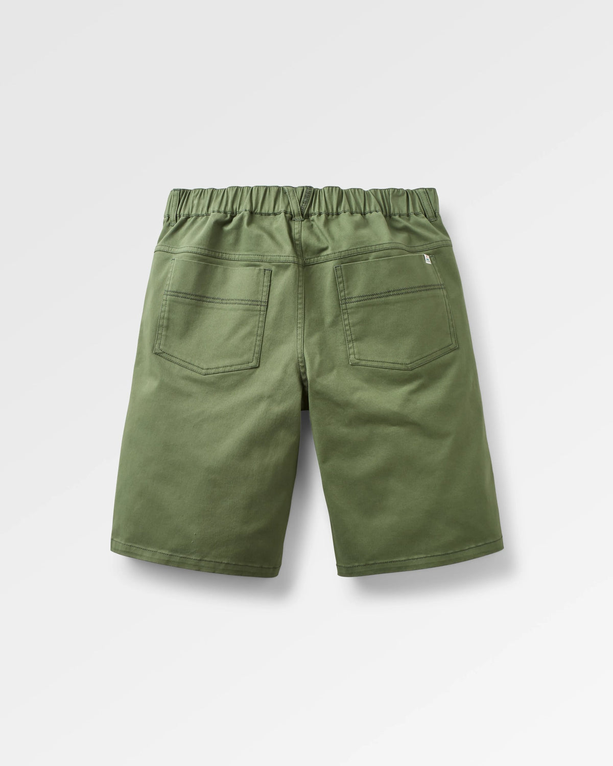 Lani Twill Long Short - Wild Green - Flatlay