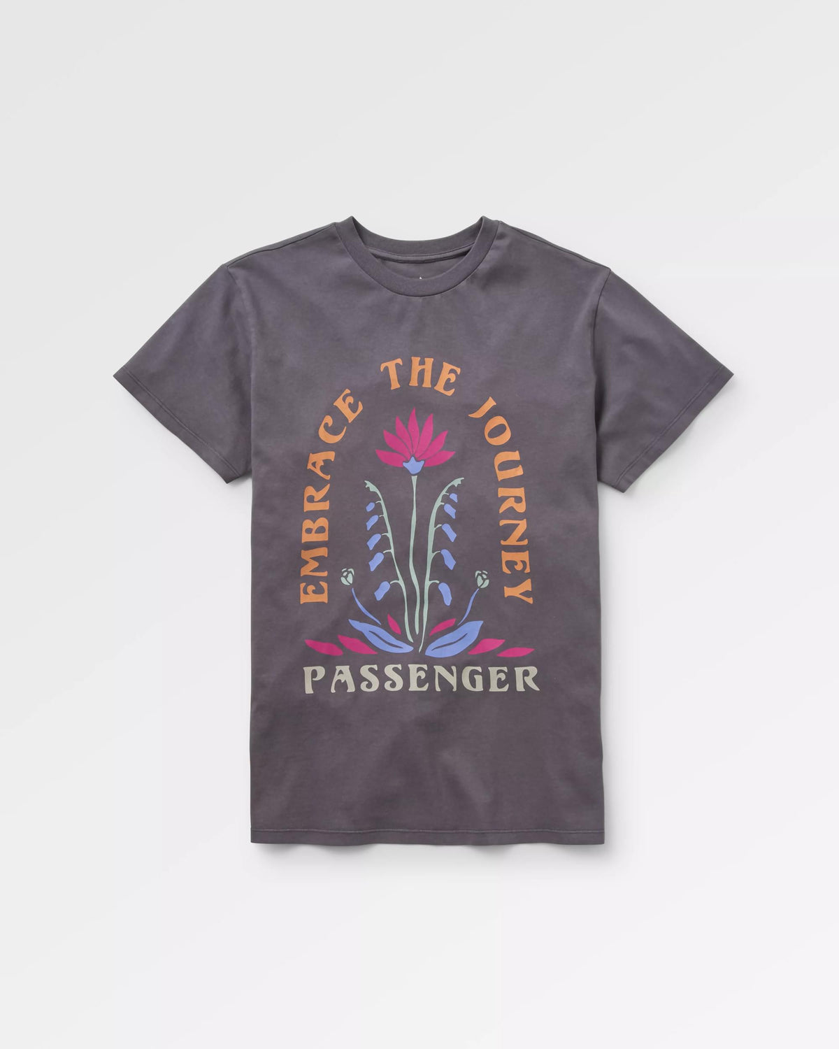Bud T-Shirt - Charcoal - Flatlay
