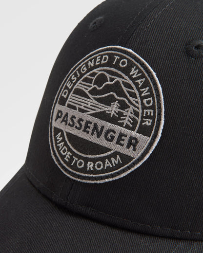 Odyssey Mesh Cap - Black - Flatlay