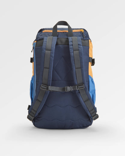 Boondocker 26L Backpack - Honey/Dark Denim/Rich Navy - Flatlay