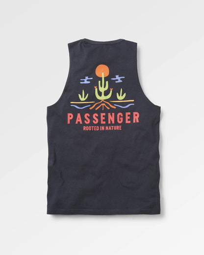 Planted Vest - Black - Flatlay