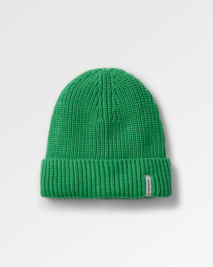 Compass Beanie - Green Spruce - Flatlay