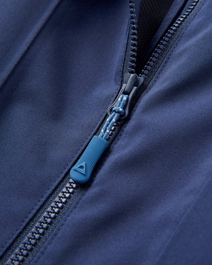 Skyline Waterproof Anorak - Rich Navy - Flatlay