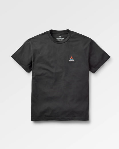 Vita Relaxed Fit T-Shirt - Black - Flatlay