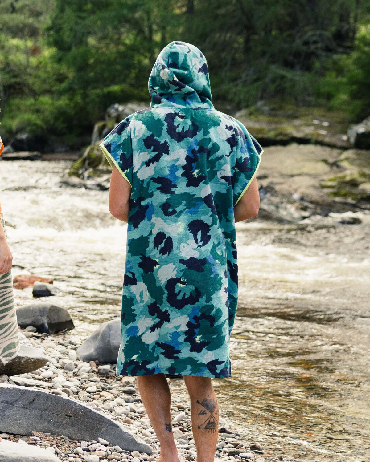 Tulum Towel Poncho - Alpine Camo Khaki - Lifestyle - Male