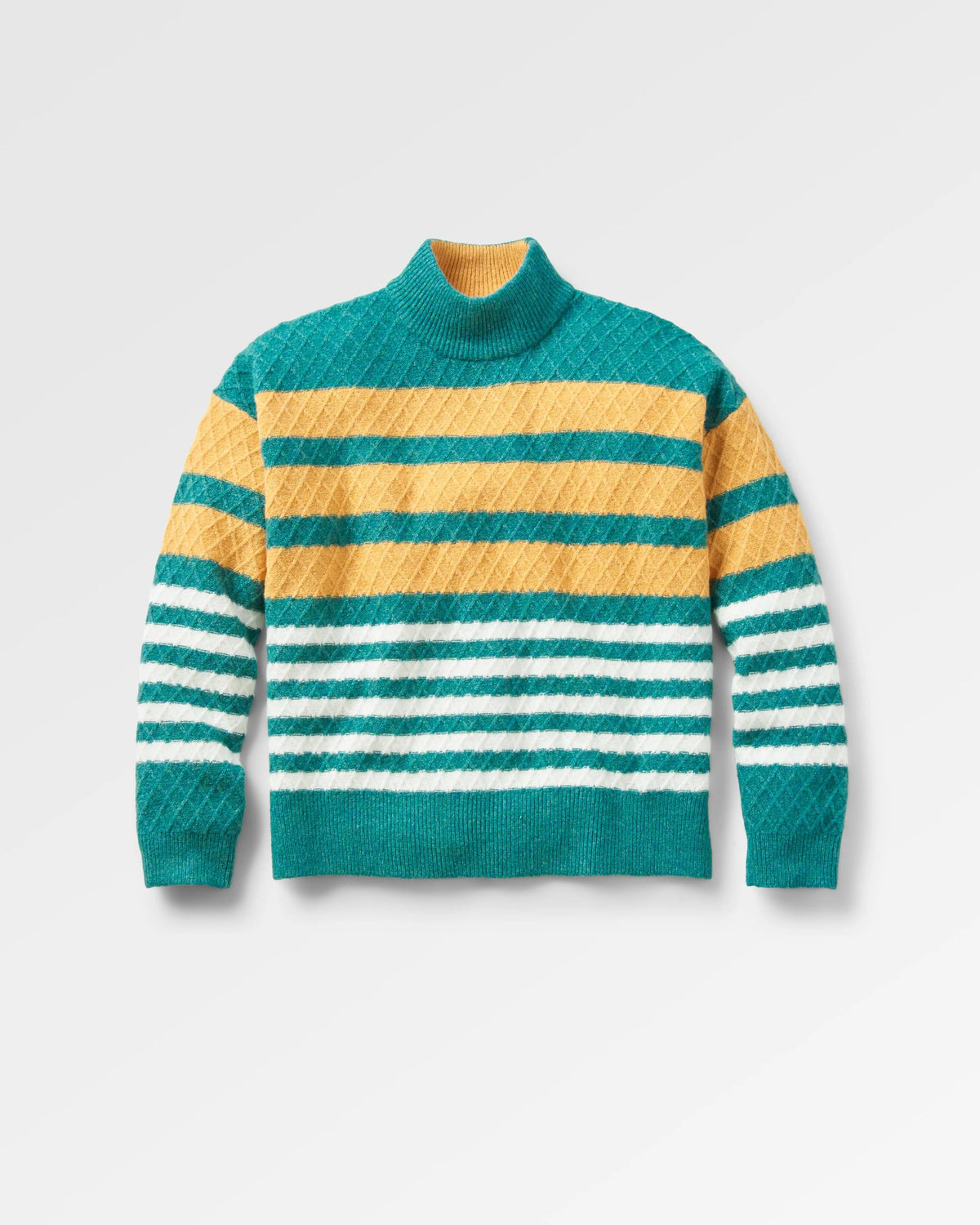 Ramble Knitted Jumper - Mediterranean - Flatlay