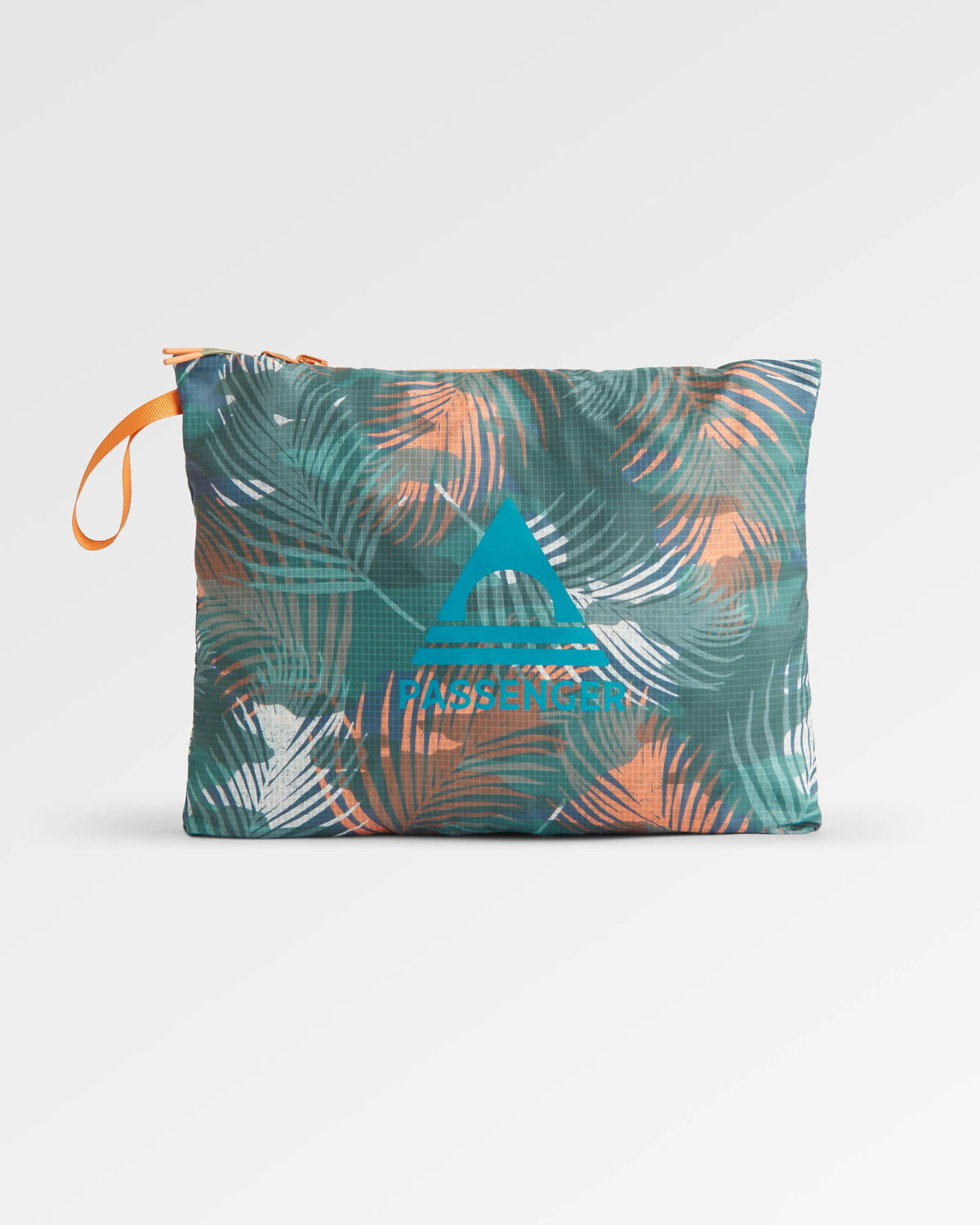 Viento Windshell Anorak - Palm Camo Deep Sea - Flatlay