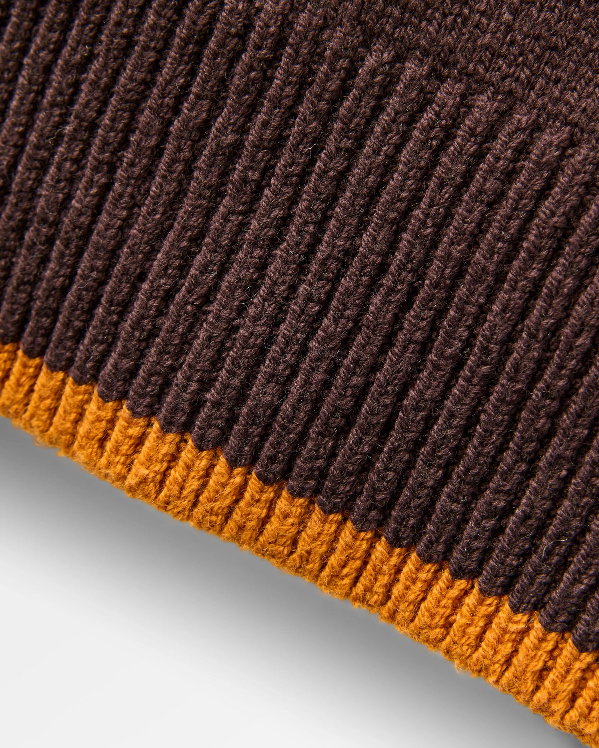 Aspen Stripe Knitted Jumper - Espresso - Flatlay