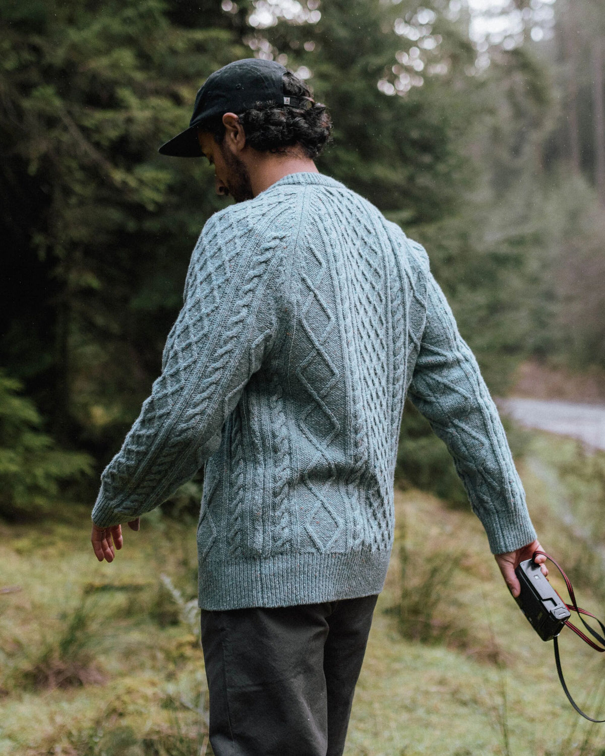 Sandbar Merino Blend Knitted Jumper - Arctic - Lifestyle