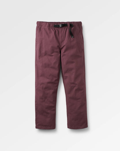 Adventurer Relaxed Fit Trouser - Brambleberry - Flatlay