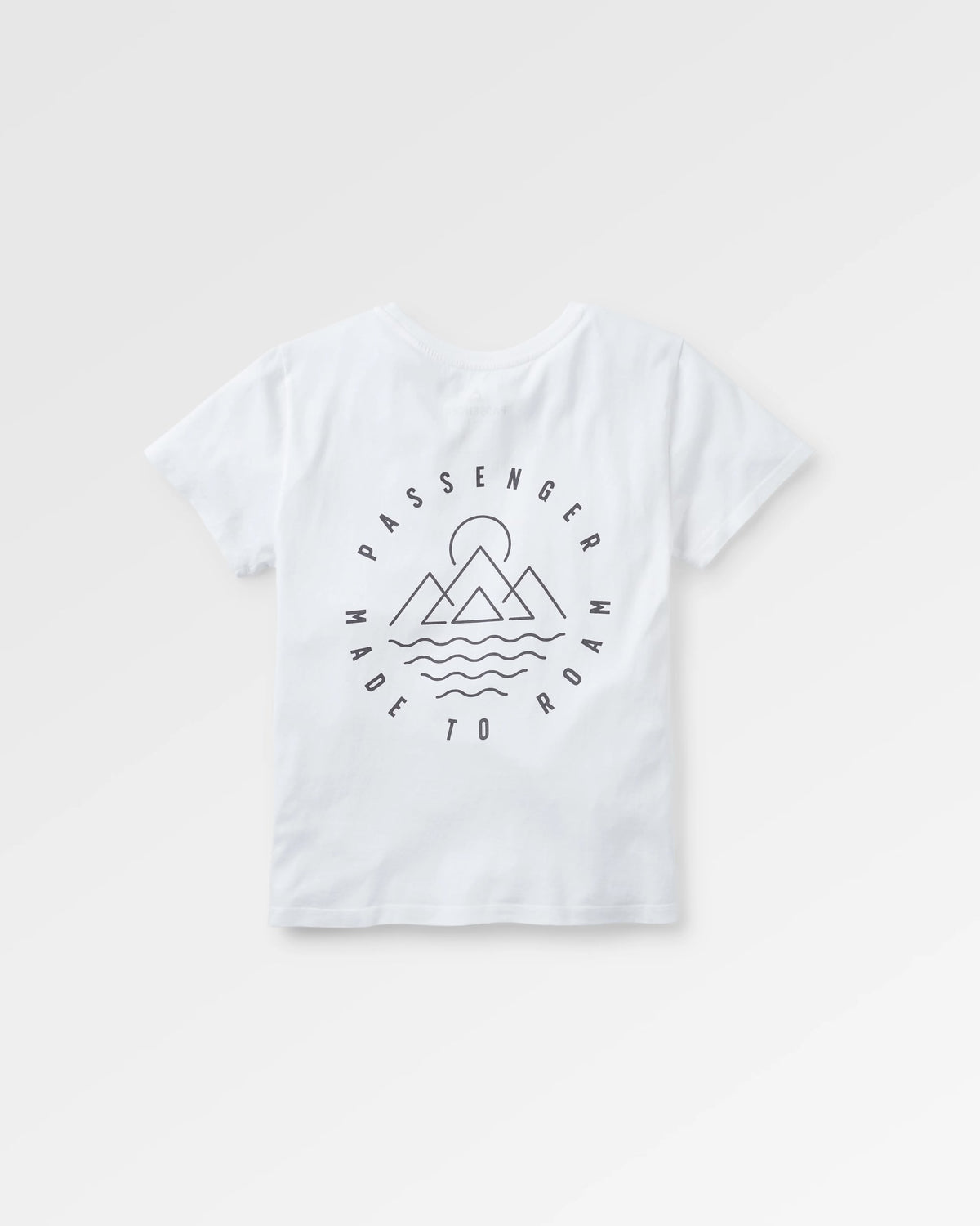 Remote T-Shirt - White - Flatlay