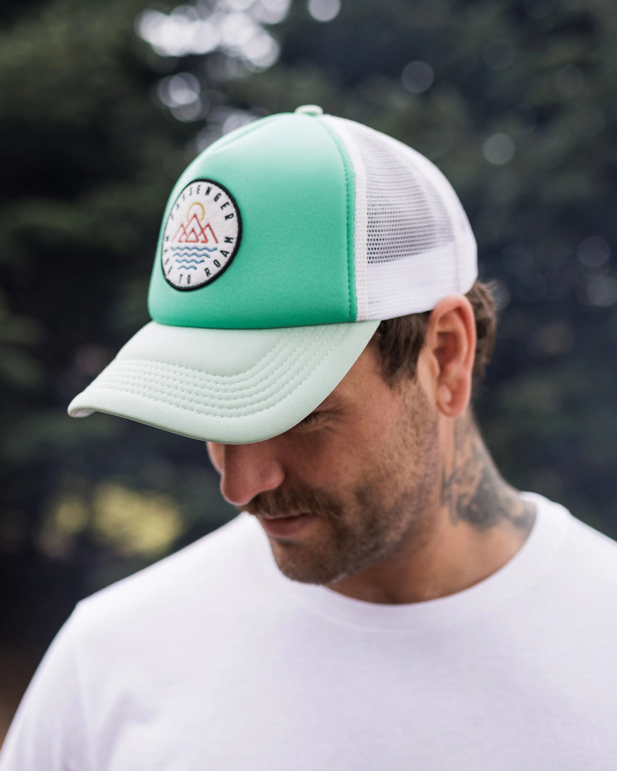 Escapism Trucker Cap - Green Fig - Lifestyle - Male