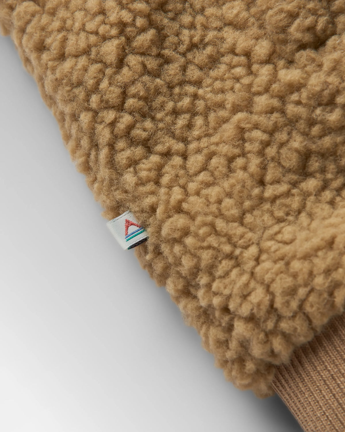 Adventure Deep-Pile Sherpa Fleece - Biscuit - Flatlay