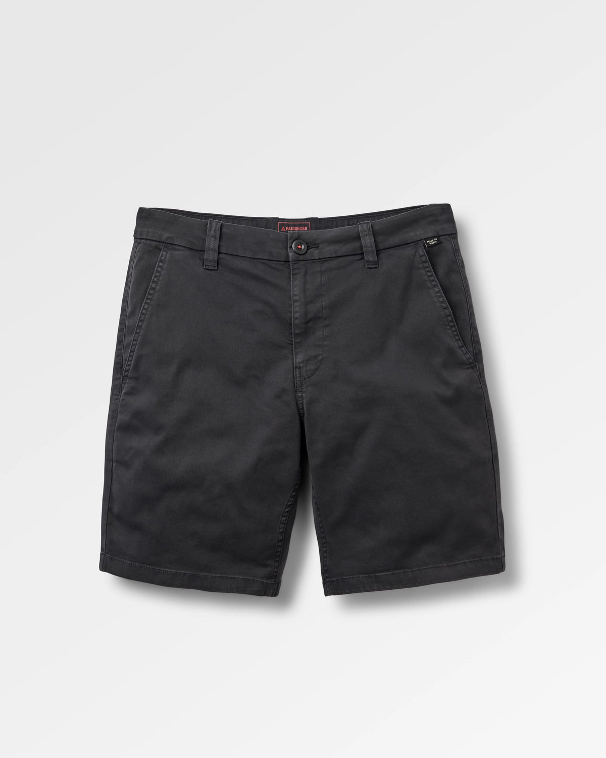 365 Cotton Short - Faded Black - Flatlay