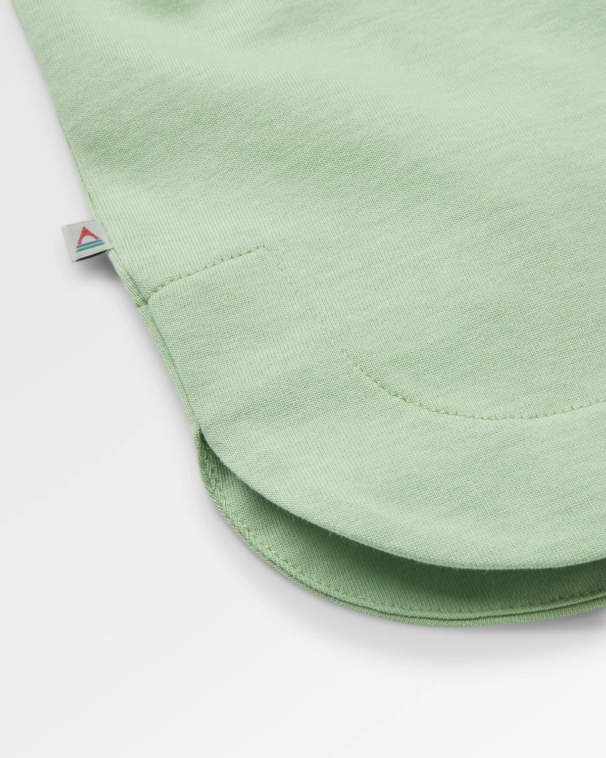 Dream Cotton LS T-Shirt - Green Fig - Flatlay