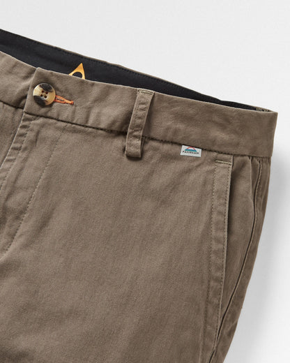365 Cotton Trouser - Dusty Olive - Flatlay