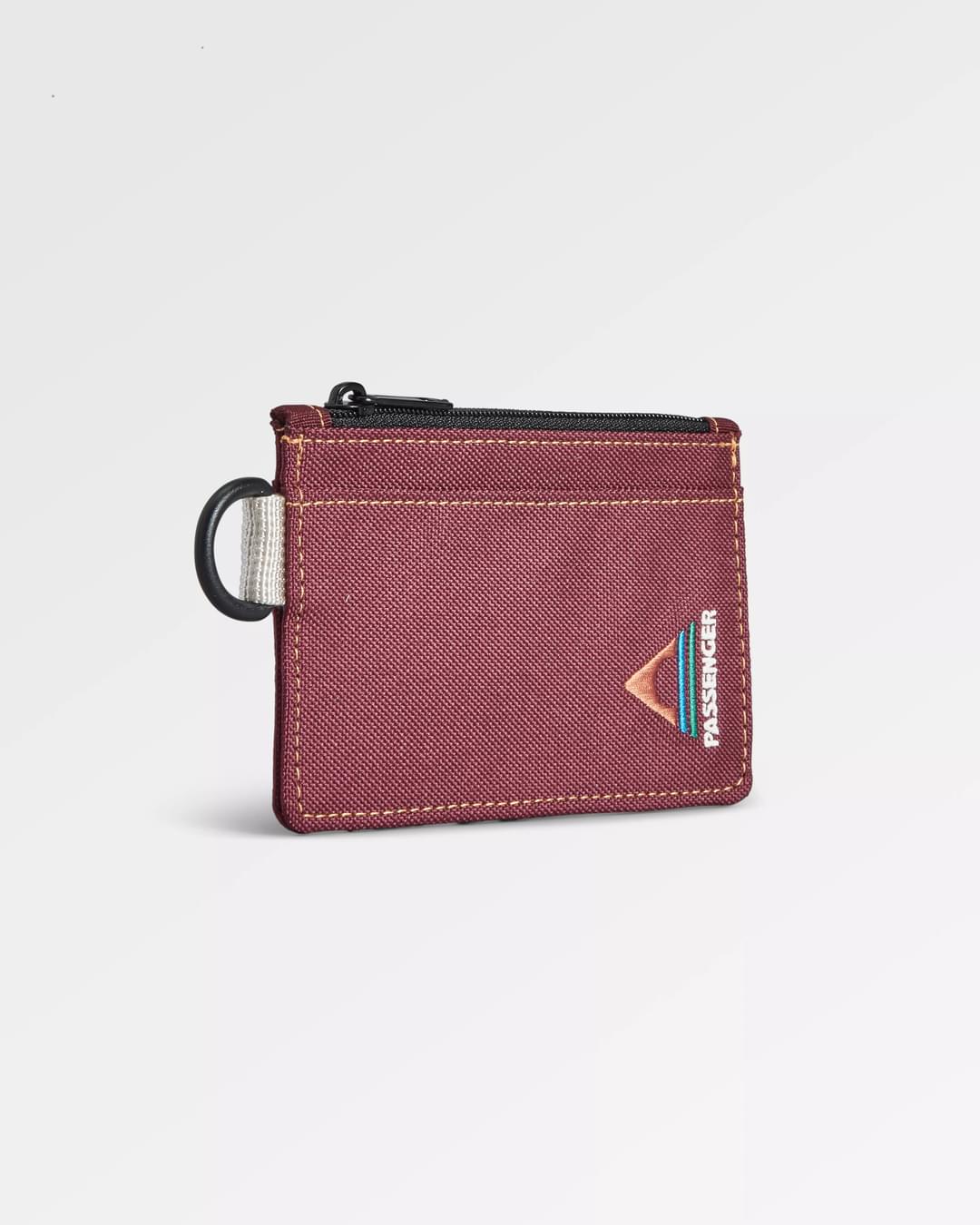 Card Holder - Burgundy - Flatlay
