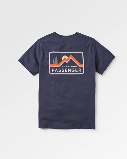 Made To Roam T-Shirt - Deep Navy - Flatlay