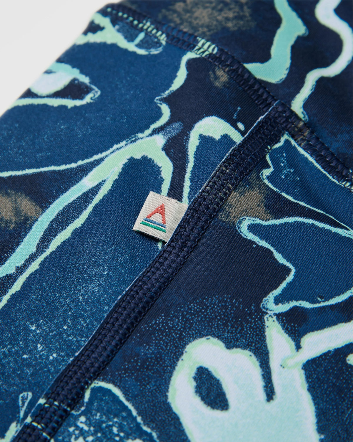 Mantra Active Legging - Frost Ice Blue - Flatlay