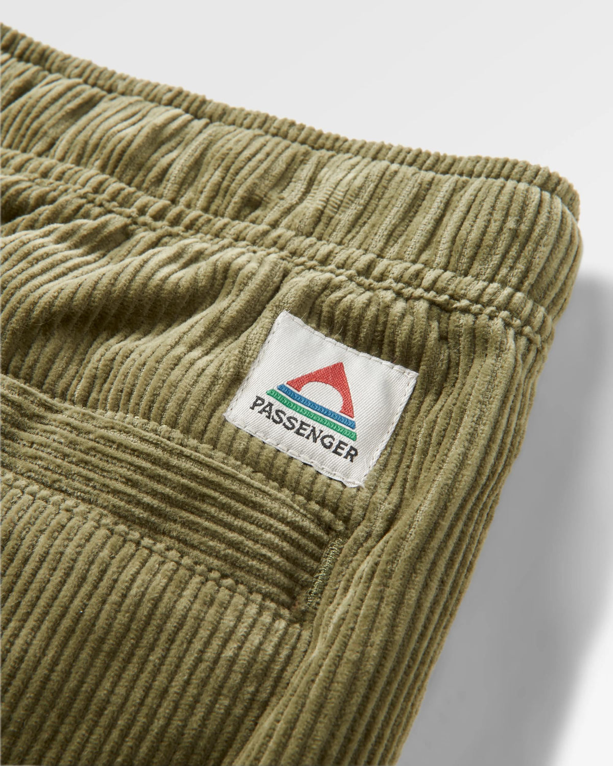Topanga Cord Short - Khaki - Flatlay