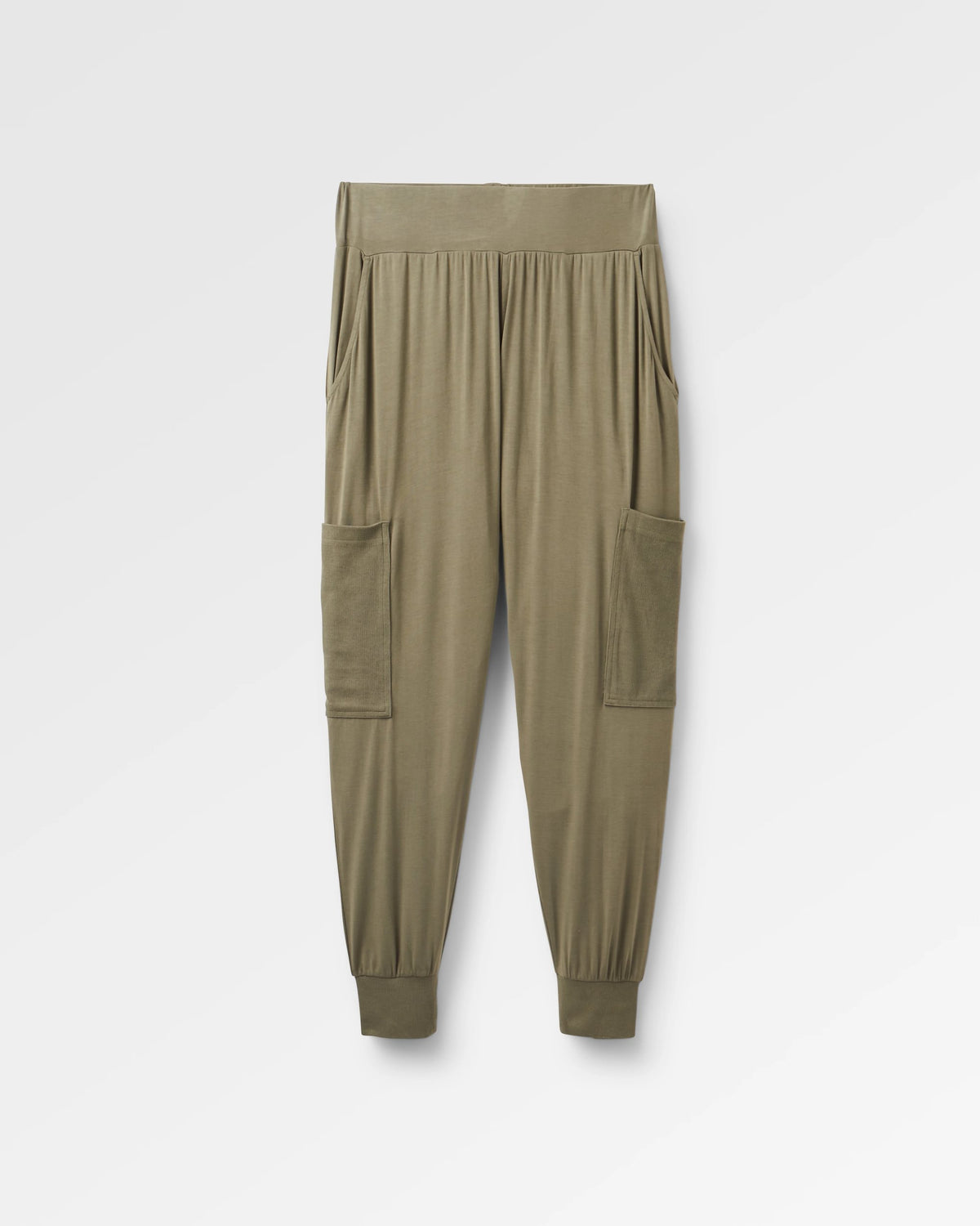 Day Dream Trouser - Dusty Olive - Flatlay