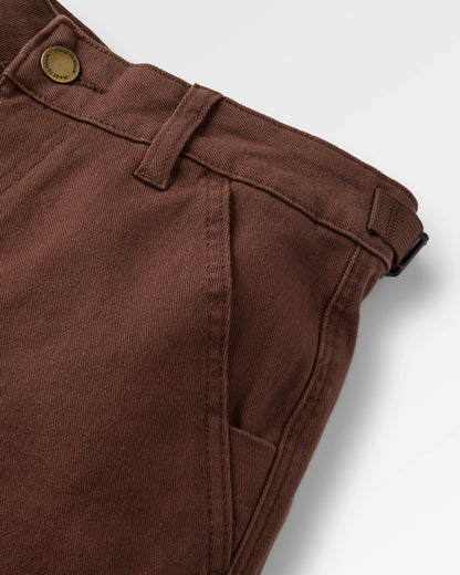Fortuna Trouser - Chestnut - Flatlay