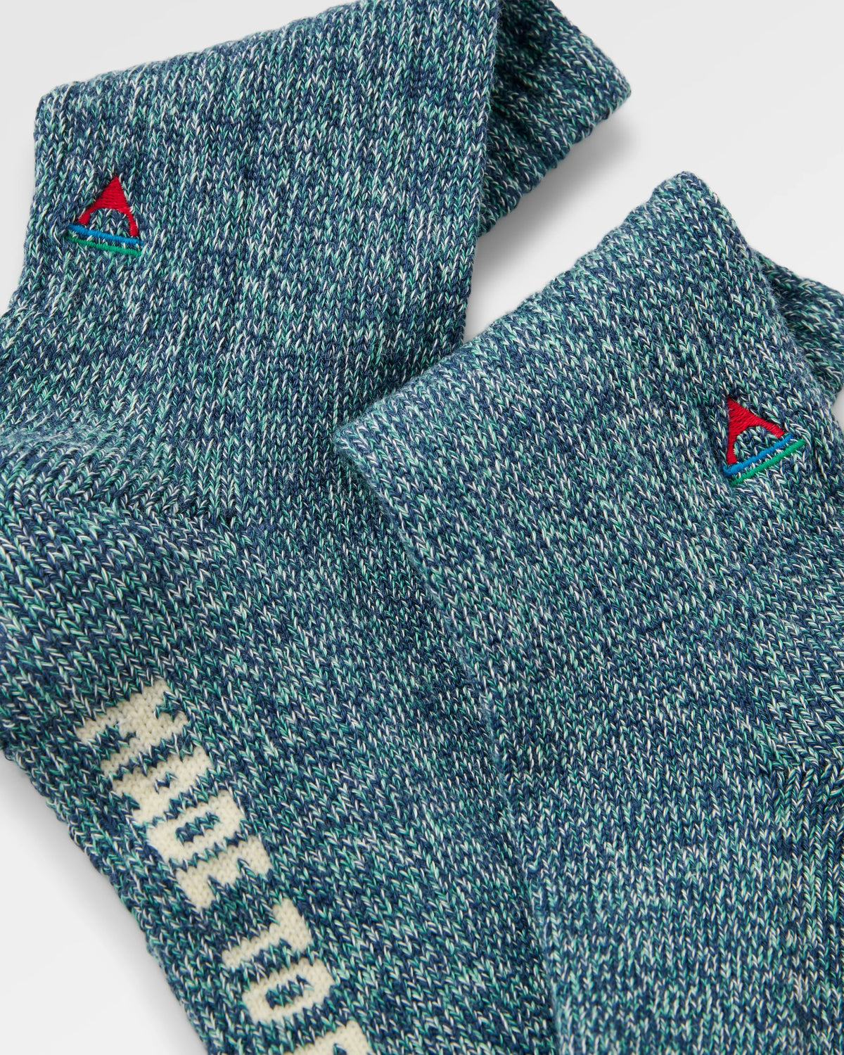 Thorne Heavyweight Socks - Rich Navy - Flatlay