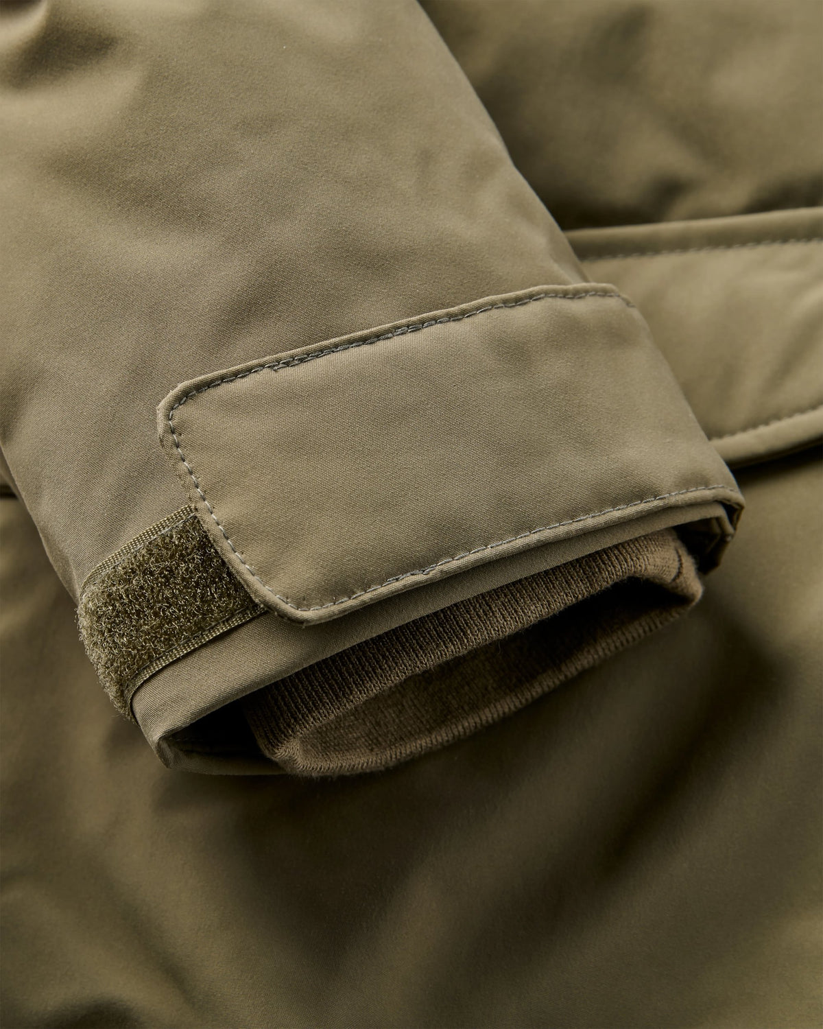Alaska Insulated Parka - Dusty Olive - Flatlay
