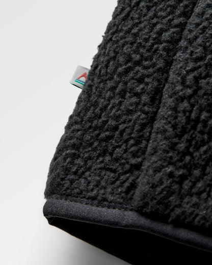 Reconnect Sherpa Fleece - Black - Flatlay