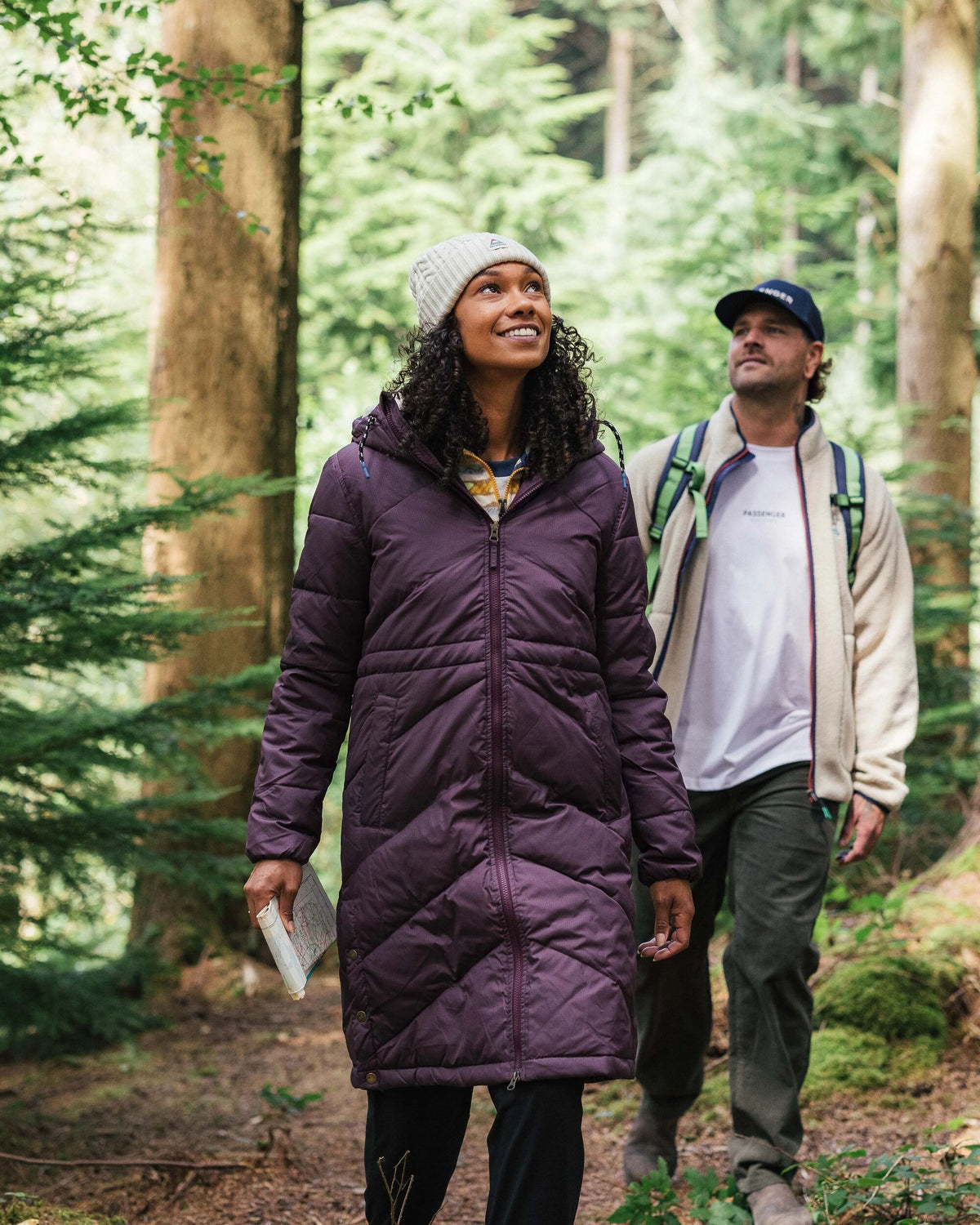 Kinsey Jacket - Deep Plum - Lifestyle