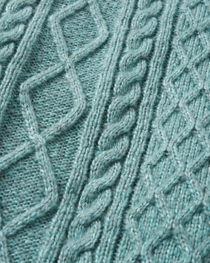 Juniper Knitted Jumper - Arctic - Flatlay