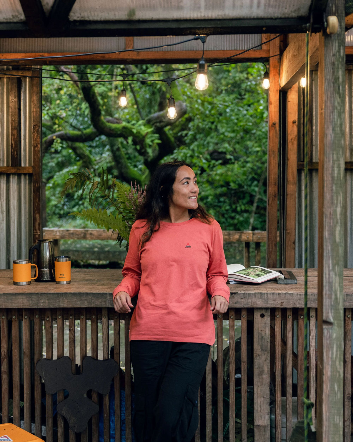 Classic LS T-Shirt - Mineral Red - 
