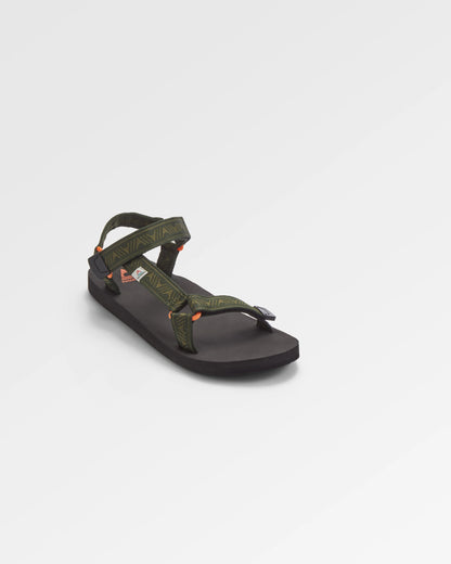 Monterey Sandal - Khaki - Flatlay