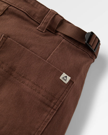 Fortuna Trouser - Chestnut - Flatlay