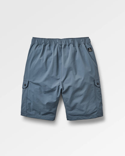 Stride Trail Short - Storm Grey - Flatlay