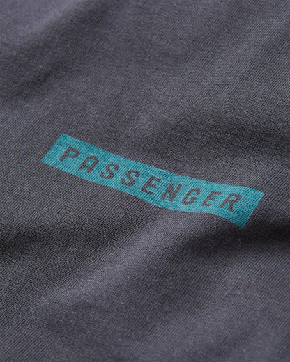 Sierra Relaxed Fit T-Shirt - Black - Flatlay