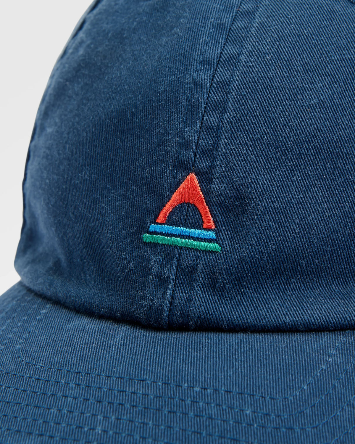 Classic 6 Panel Cap - Rich Navy - Flatlay