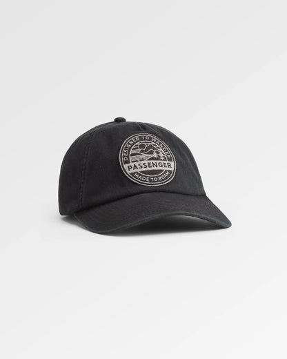 Odyssey 5 Panel Cap - Black - Flatlay