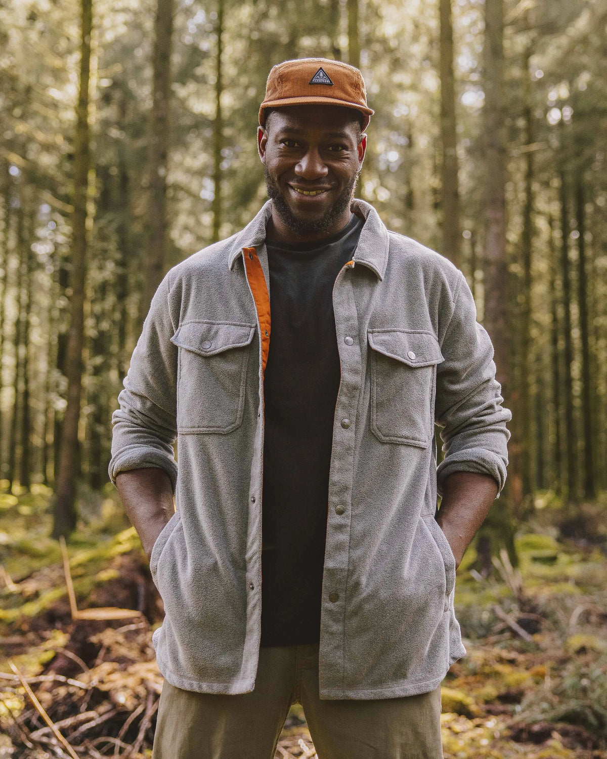 Maple Polar Fleece Shirt - Grey Marl 2 - Lifestyle