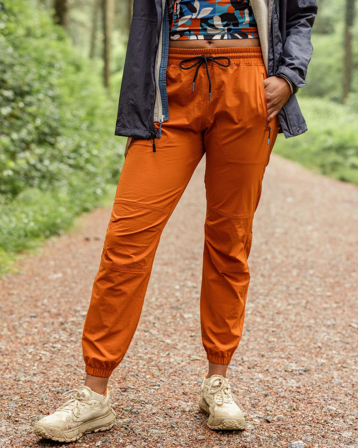 Sandstone Active Trail Jogger - Sunset Orange - Lifestyle