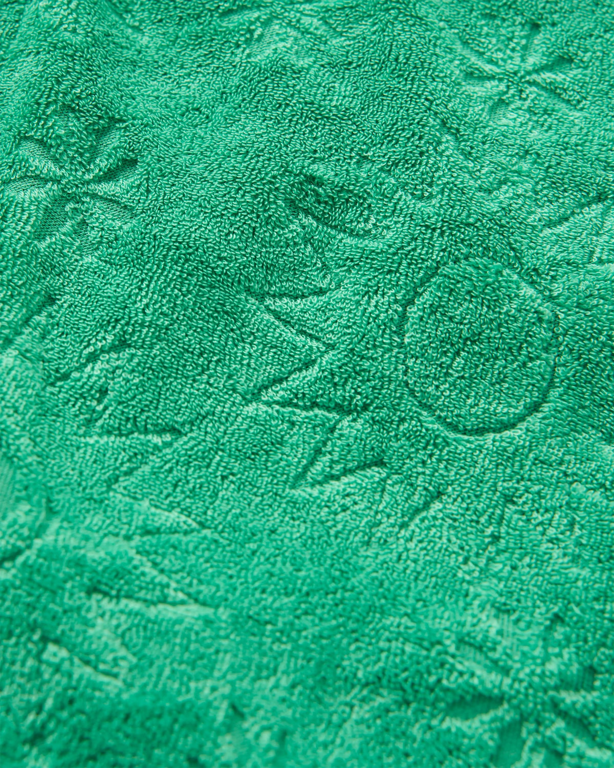 Vibes Textured Short - Green Spruce - Flatlay