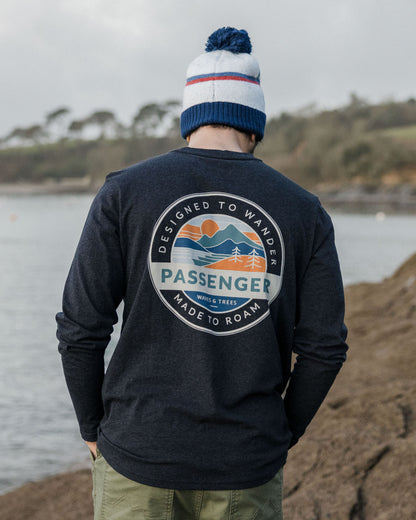 Odyssey LS T-Shirt - Ebony Marl - Lifestyle