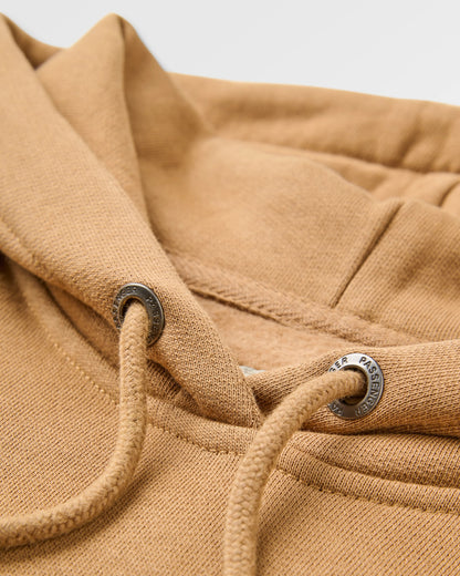 Escapism Regular Fit Hoodie - Toffee - Flatlay