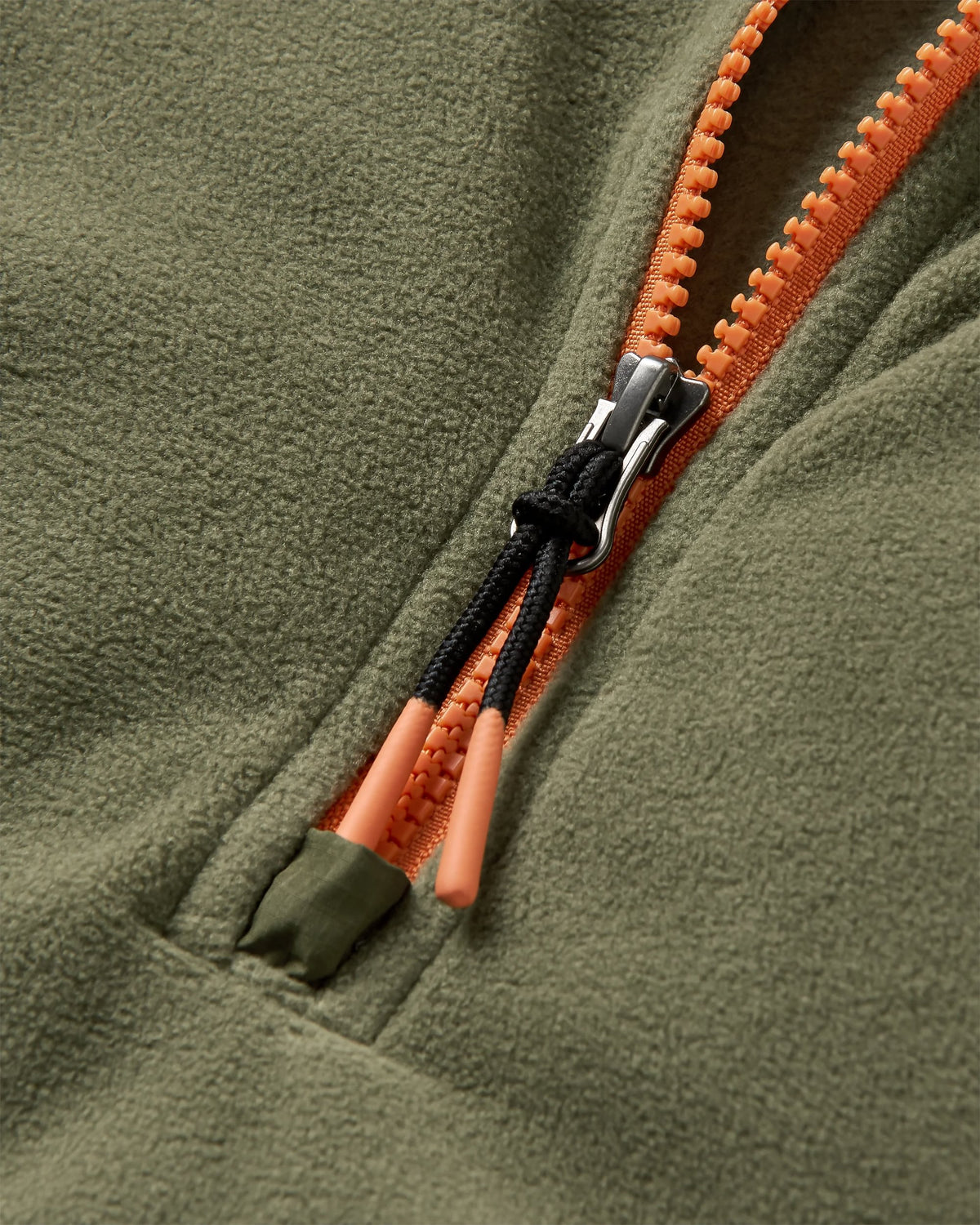 Switchback Micro Polartec® Fleece - Khaki - Flatlay