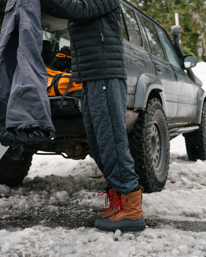 Timberline Quilted Jogger - Black - Lifestyle