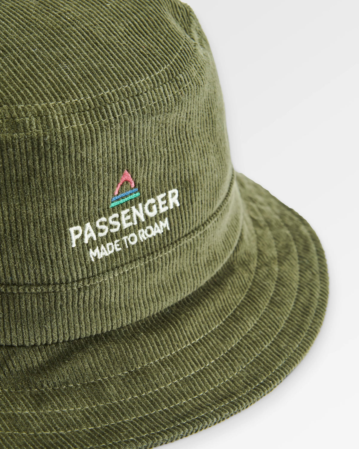 Forest Cord Bucket Hat - Khaki - Flatlay