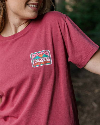 Golden Hour T-Shirt - Earth Red - Lifestyle